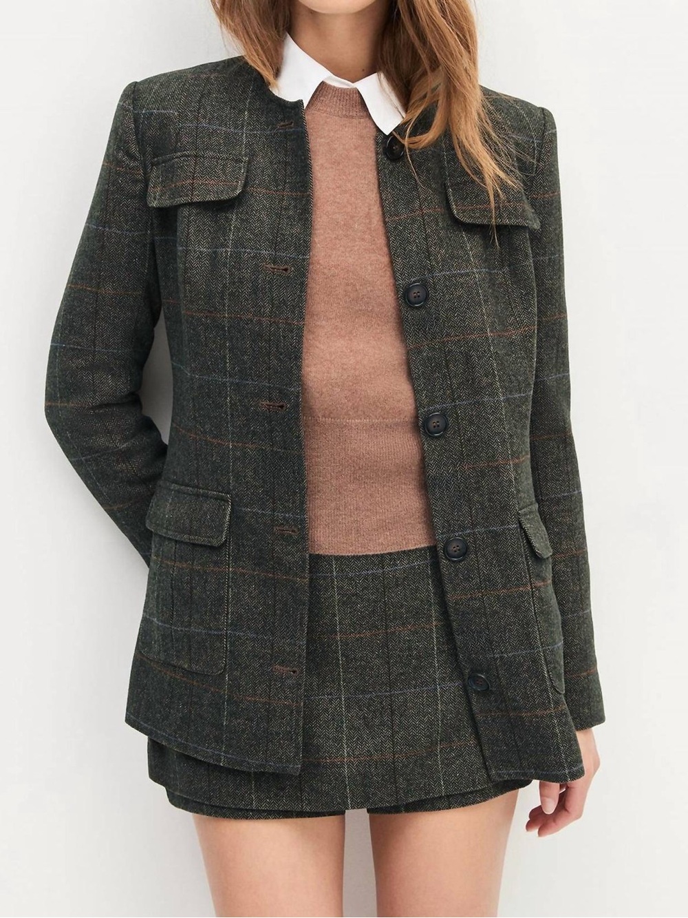 Favorite Daughter Spencer Plaid Jacket